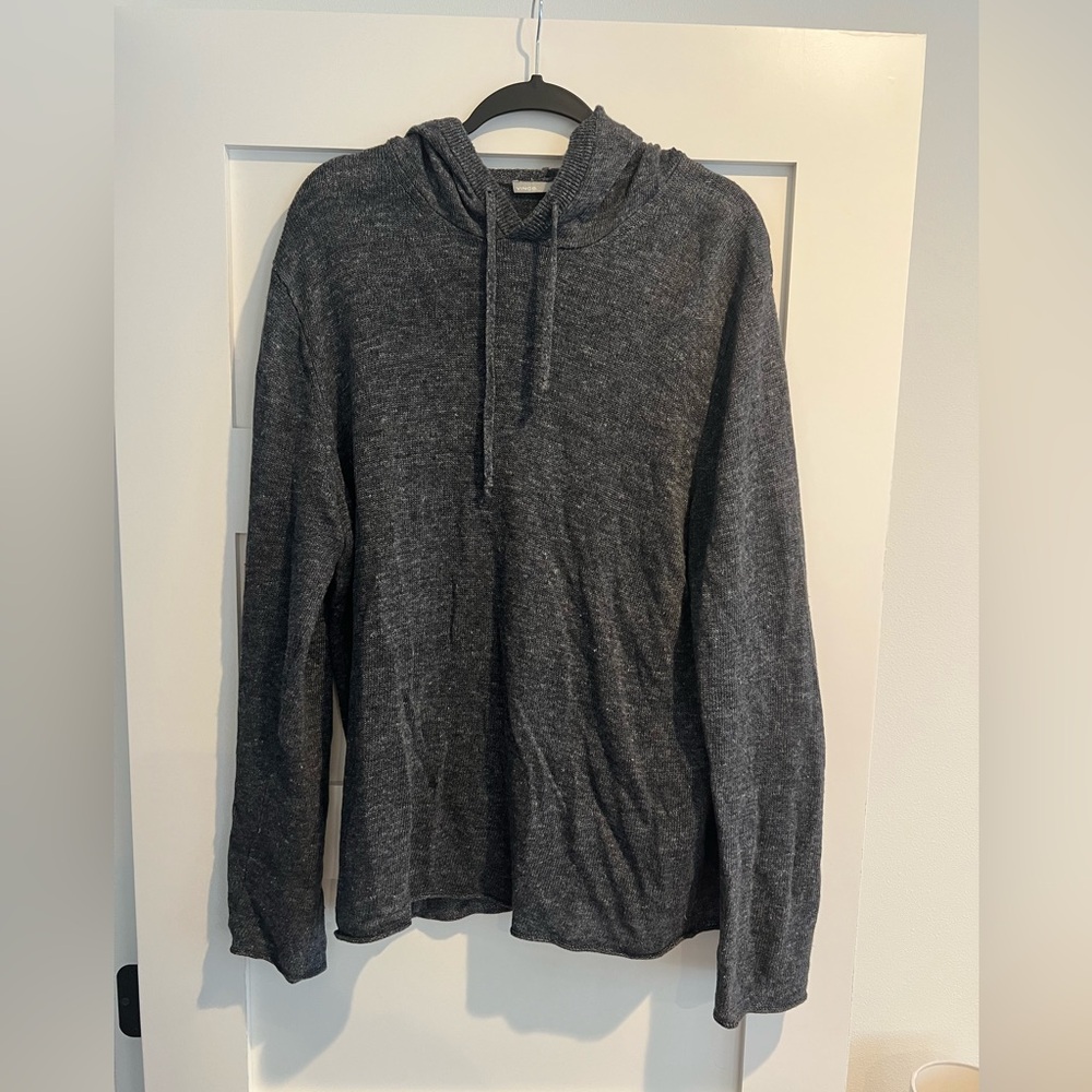 Mens Vince knit hoodie size L